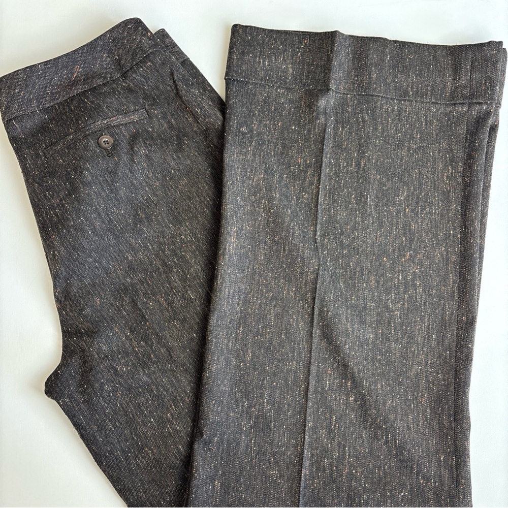 Women's Black Tweed Pants
